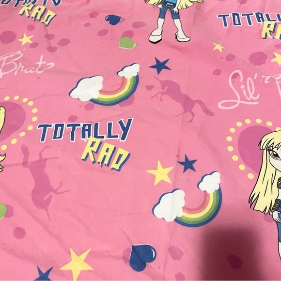 Lil' Bratz Doll Single Bed Flat Sheet - Picture 4 of 16